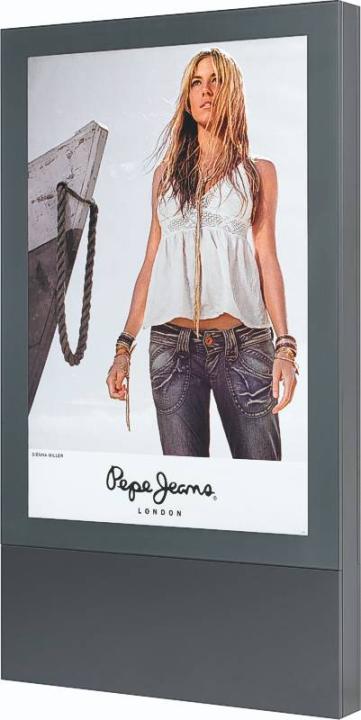 City-Light-Vitrine Standmontage City-Light-Vitrine Standmontage