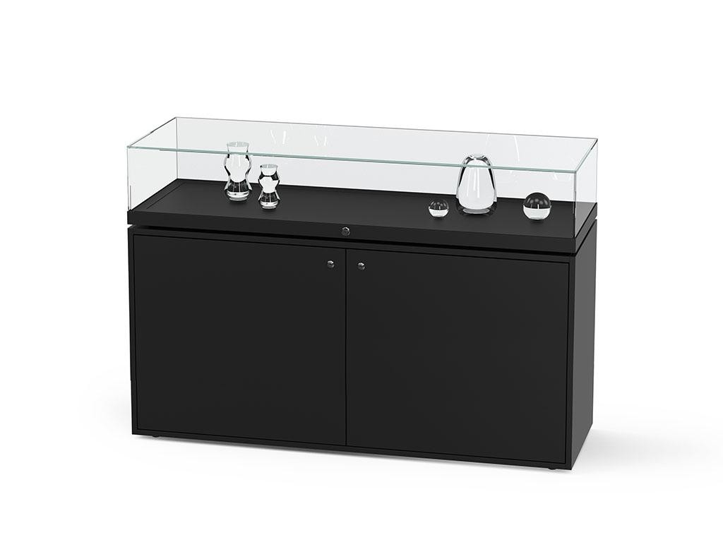 tischvitrinen glas mit unterschrank tischvitrine glas mit unterschrank